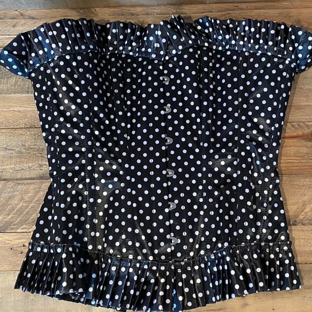 Corset polka dot size 28